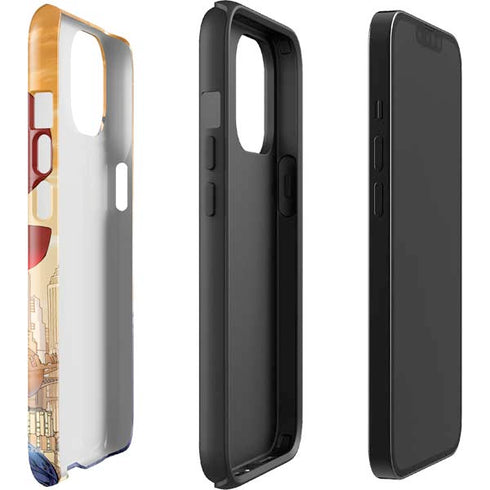 DC Comics Superman For Tomorrow Cover Art by Jim Lee iPhone 15 Impact Case